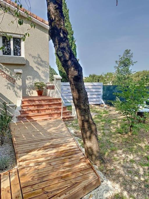 Les Penates Du Pastel - Jardin & Terrasse Apartment Villefranche-de-Lauragais Exterior foto